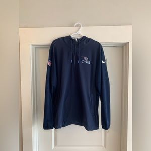 Tennessee Titans Nike Sideline Half-Zip Hoodie